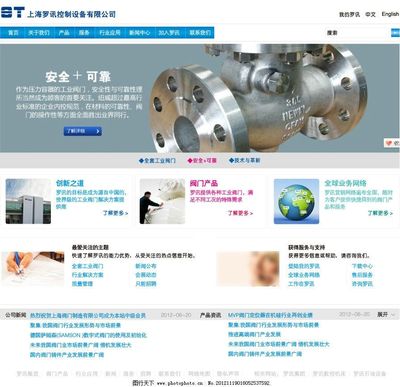 公司网页图片