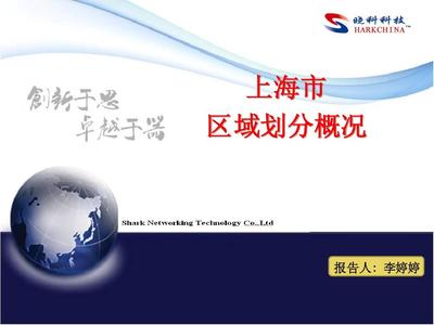 上海开发区PPT