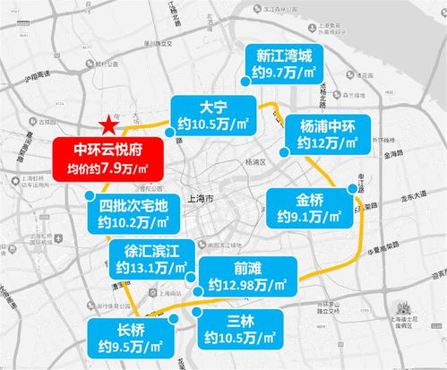 中环云悦府 普陀中环云悦府2024官方网站 售楼处火爆认购中